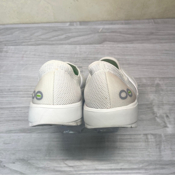 OOFOS OOMG White Mesh Low Sport Recovery Comfort Shoe Women’s Size 5 - Picture 4 of 10